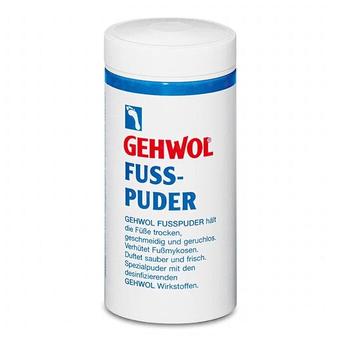 Изображение Пудра для ног от пота и запаха Fusst Poder GEHWOL смягчающая кожу, 100 г