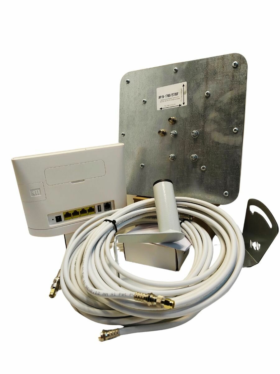 Роутер 4G Wi-Fi для дачи B315s-22 с антенной MIMO 15 дБи — фото 1
