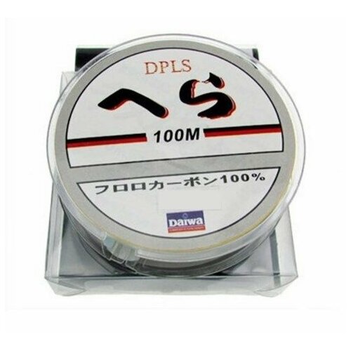 Леска Daiwa Justron DPLS 100 м (прозрачная) 0,45мм.