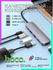 Переходник для Macbook Type-c usb на HDMI, USB Hubhoco, хаб Type-...