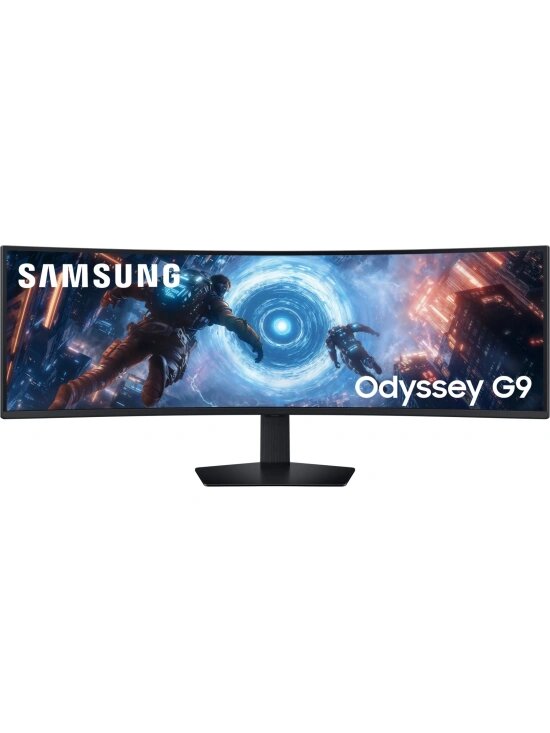 Монитор 49" Samsung Odyssey G9 S49FG916EIXCI, 5120х1440, 144 Гц, VA, черный (ls49fg916eixci)