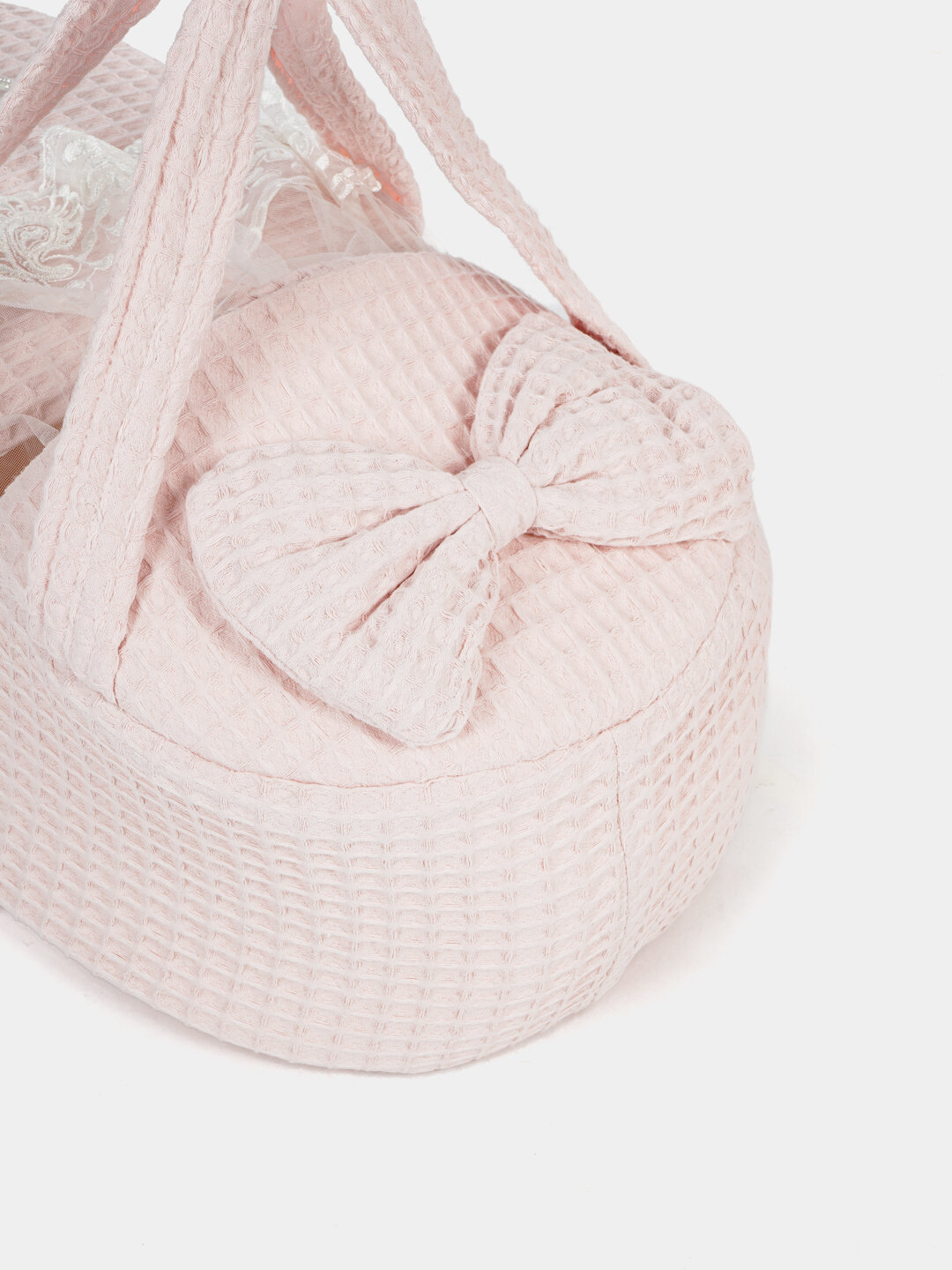 Козина для новорожденных, с матрасом, конверт, карманы, для мальчика, девочки — фото 1