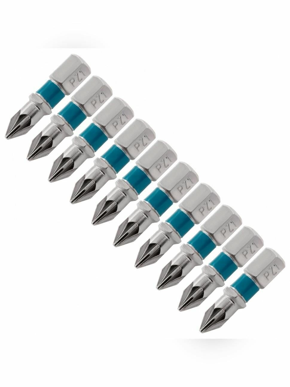 Бита РZ1 х 25 сталь S2 10 шт. Gross 11339