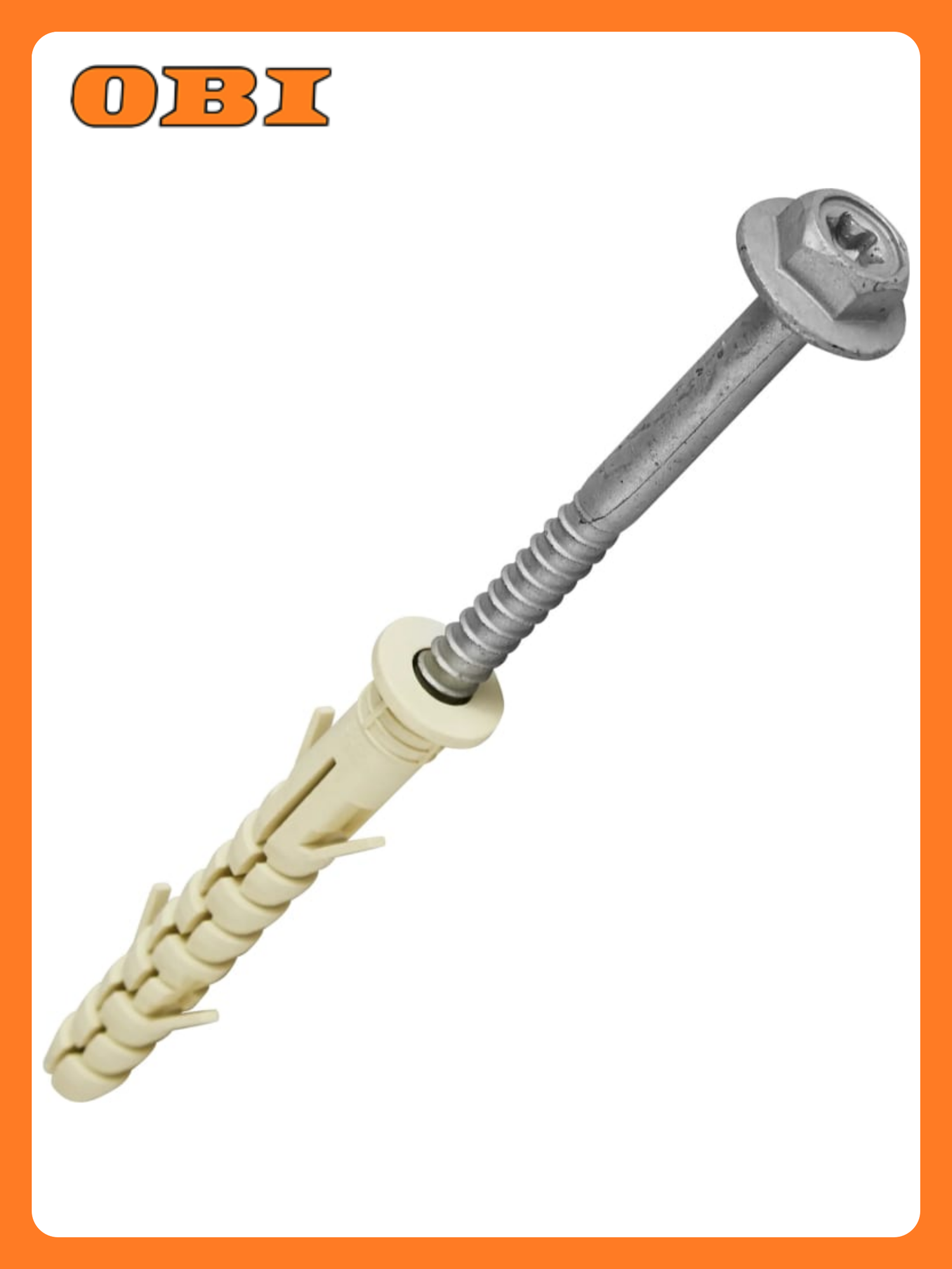 Дюбель фасадный SORMAT универсальный S UF 10x100 HEX 1 шт