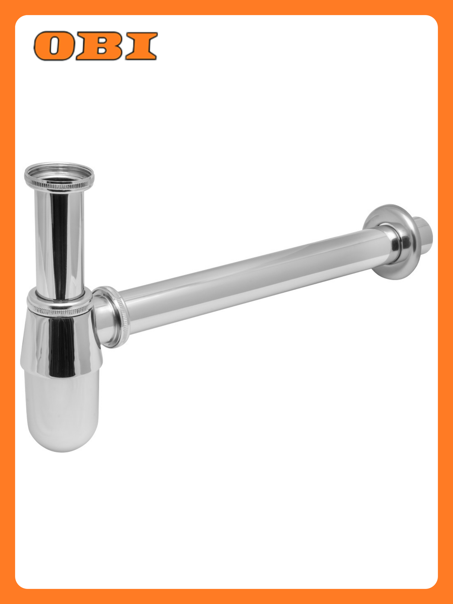 Сифон для умывальника круглый 1.1/4