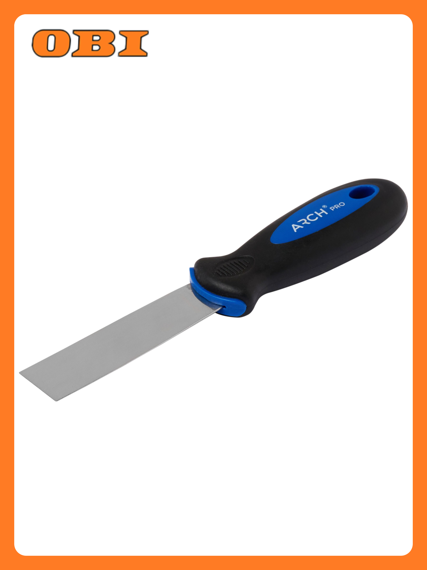 Шпатель ARCH PRO нержавеющая сталь эргономичная рукоятка 25 мм