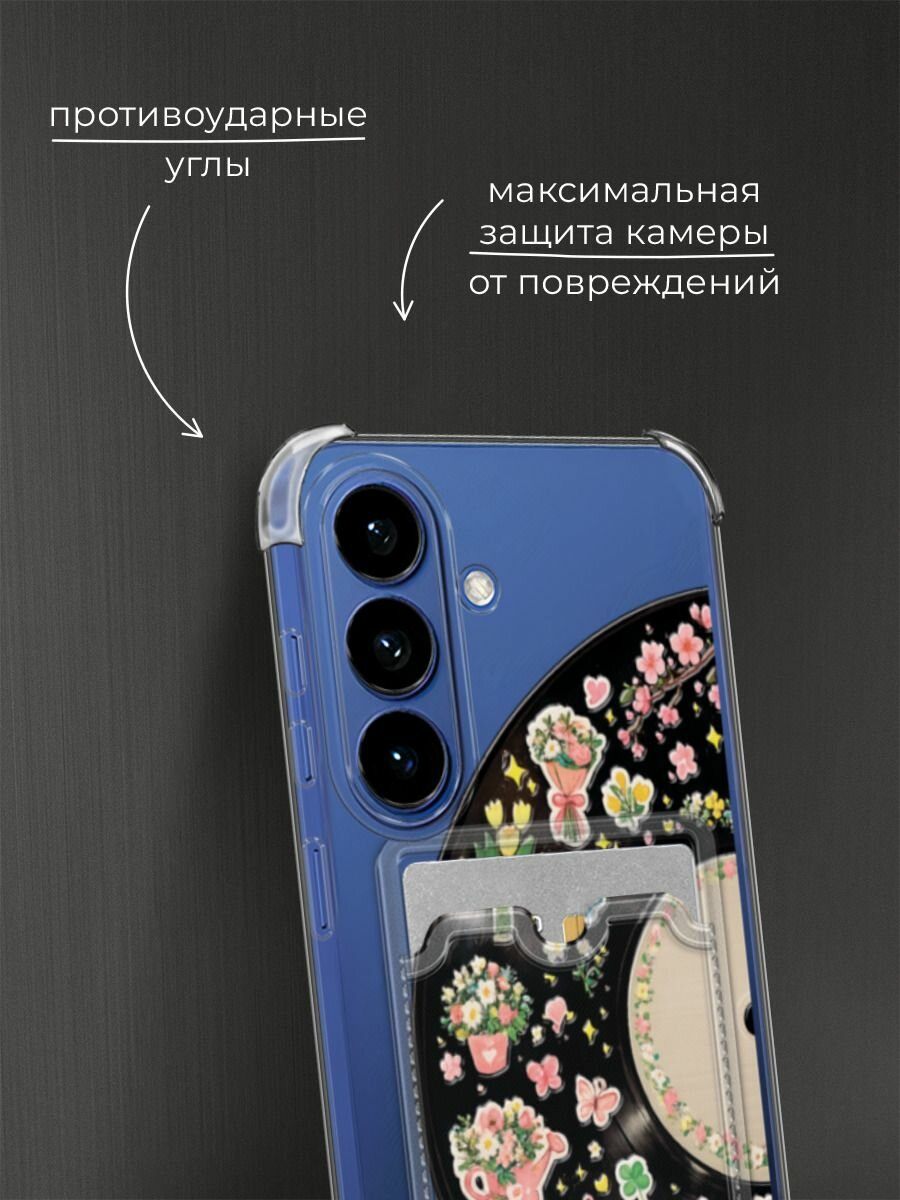 Чехол на Самсунг С26 с картой — фото 1