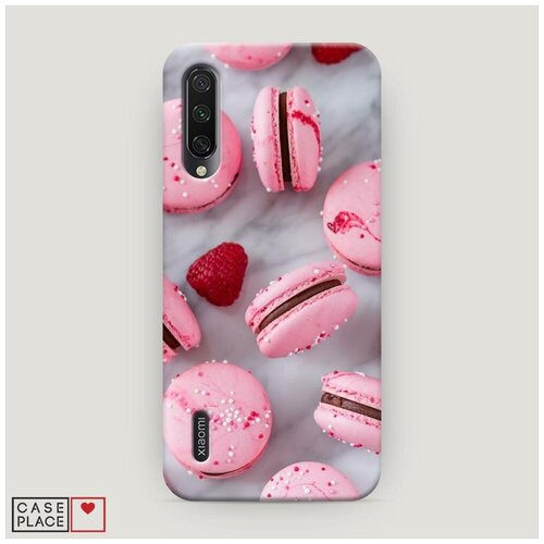 фото Чехол пластиковый xiaomi mi cc9e макароны клубника case place