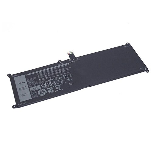 Аккумуляторная батарея для ноутбука Dell Latitude XPS 12 7000 (7VKV9) 7.6V 30Wh 9tv5x 7vkv9 laptop battery for dell latitude xps 12 7000 7275 9250 series notebook 7vkv9 7 6v 30wh