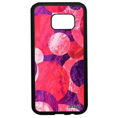 фото Защитный чехол на // samsung galaxy s7 // "планеты" круг кольцо, utaupia, розовый