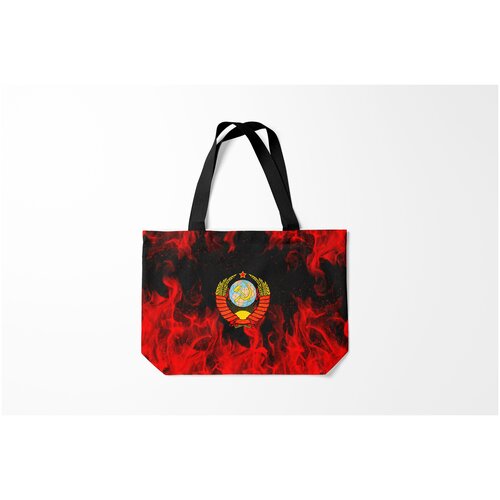 фото Сумка-шоппер / 46х35 см / туристические / ссср burnettie