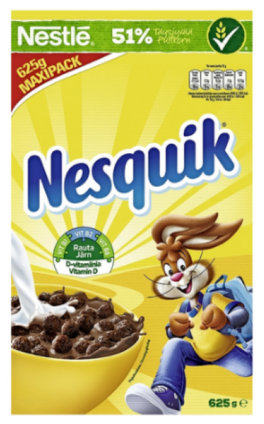 Готовый завтрак Nesquik "Шоколадные шарики", 625г - фотография № 1
