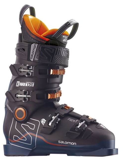 Горнолыжные ботинки Salomon X Max 120 Black/Petrol Black/Orange (17/18) (24.5)