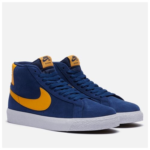 фото Мужские кроссовки nike sb zoom blazer mid michigan