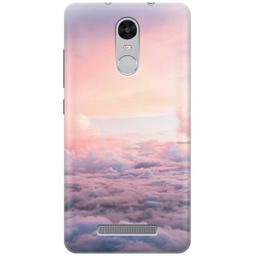 фото Силиконовый чехол на xiaomi redmi note 3 / note 3 pro / сяоми редми ноут 3 / ноут 3 про с принтом "высоко над облаками gosso