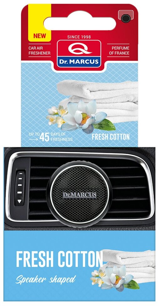 Освежитель воздуха Dr.Marqus Speaker Shaped Fresh Cotton арт. 817