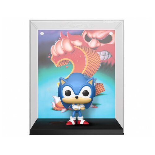 Фигурка Funko POP! Game Cover Sonic the Hedgehog Sonic (Exc) 59177  - купить со скидкой