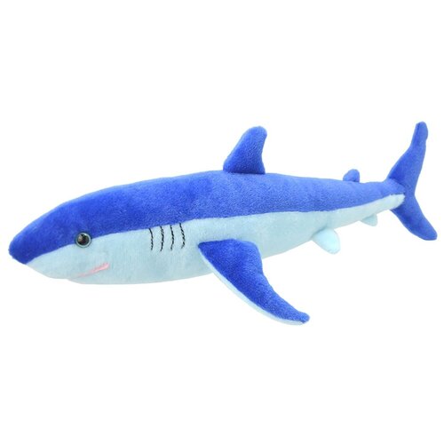 Мягкая игрушка Голубая акула, 40 см K8268-PT игрушка мягкая all about nature акула голубая k8268 pt
