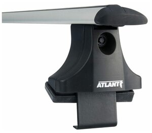 Багажник Atlant (Атлант) для Renault Symbol 4-дв. седан 2009-н. в. (крыловидная аэродинамическая дуга) Арт. 8809+8823+8617
