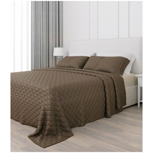 Покрывало чешуя, однотонное, 160х220, арт.54