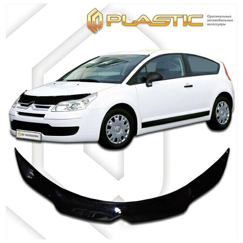 Дефлектор капота Citroen C4 2008-2010 Classic черный