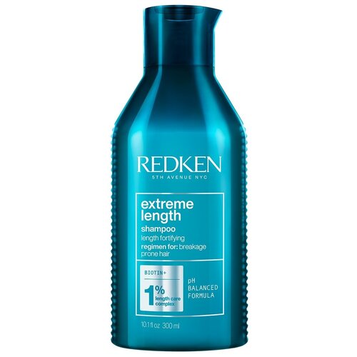 Redken Extreme Length Shampoo - Шампунь с биотином для максимального роста волос 300 мл