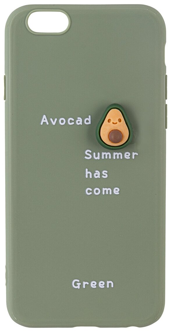 Чехол 3D для Apple Iphone 6; Apple Iphone 6S. Авокадо. Avocado Summer has come.