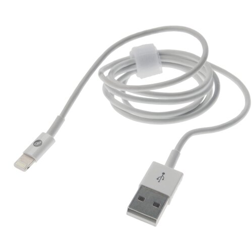 Кабель для Apple Lightning MFI Olmio 038903 1м белый кабель usb 2 0 apple iphone ipod ipad 8pin 1м 2 1a реверс плоский partner