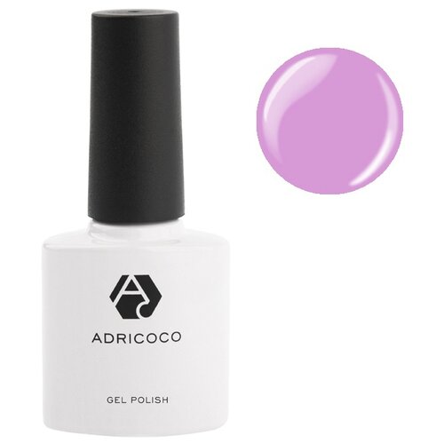 ADRICOCO гель-лак для ногтей Gel Polish, 8 мл, 40 г, 008 ярко-лиловый