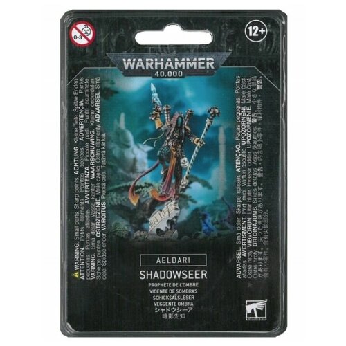 Модель для сборки Warhammer 40000 Aeldari Shadowseer модель для сборки warhammer 40000 aeldari eldrad ulthran