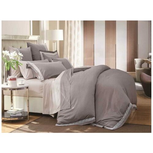 Asabella Комплект постельного белья Евро, Египетский хлопок 611-4