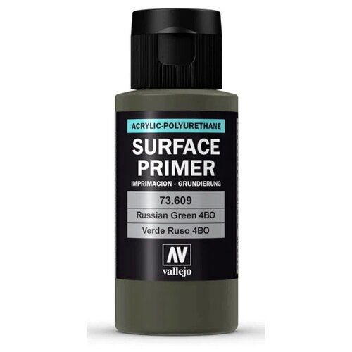 Грунтовка для сборных моделей Acrylicos Vallejo Surface Primer 60 мл 73.609 Russian Green 1 шт. 60 мл 6 см 3 см