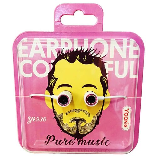 Наушники проводные с микрофоном Проводные наушники - вкладыши для телефона Jack 35 Длина 12м Сиреневый 56900₽