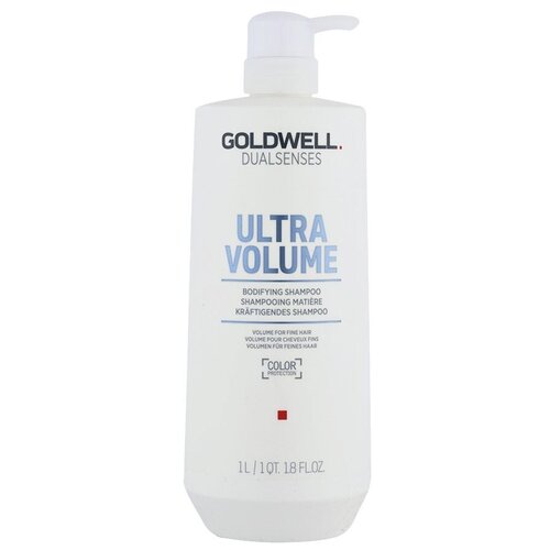 Goldwell Dualsenses Ultra Volume Bodifying Shampoo - Шампунь для объема тонких волос 1000 мл goldwell dualsenses ultra volume bodifying shampoo шампунь для объема тонких волос 250 мл