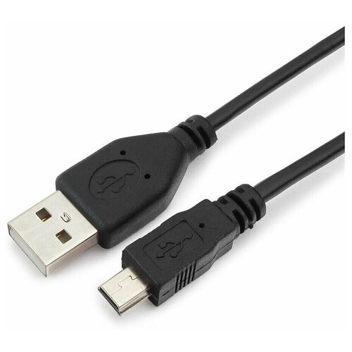 Кабель USB - miniUSB (CC-5PUSB2D-0.3M) 0.3 м, черный кабель usb miniusb cc 5pusb2d 0 3m 0 3 м черный
