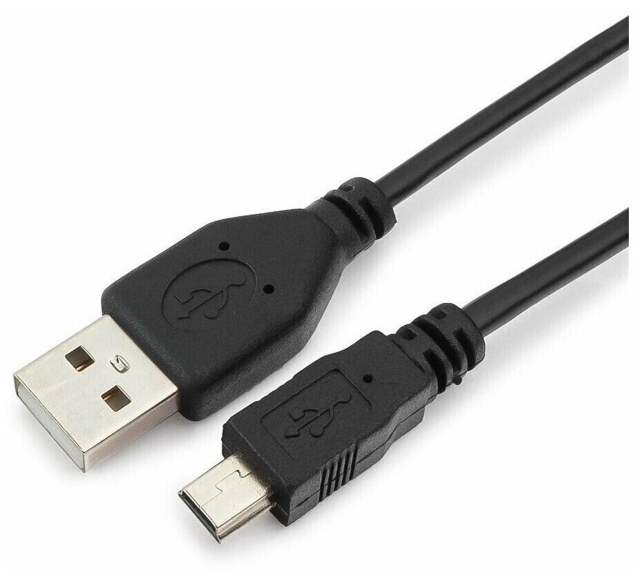 Кабель USB - miniUSB (CC-5PUSB2D-0.3M) 0.3 м черный