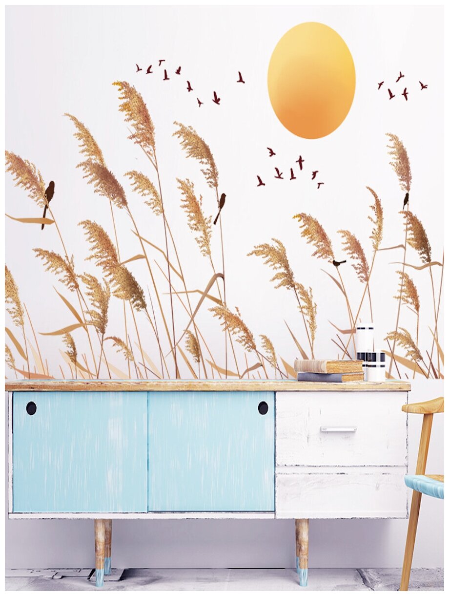 Интерьерные наклейки на стену универсальные BARSS " Закат" — фото 1