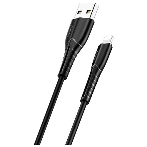 Кабель USB Lightning 8Pin USAMS US-SJ364 U35 1м черный кабель usb type c usams us sj030 u knit braided wire 1м золото