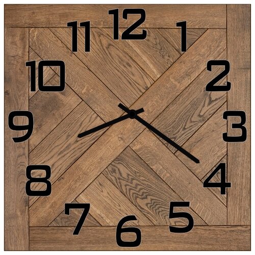 фото Svs настенные часы svs 4002998 паркет