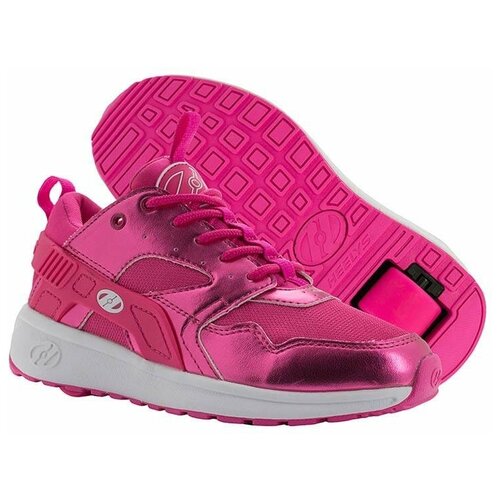 Кроссовки Heelys, демисезон/зима, роликовые, размер 35(4), розовый