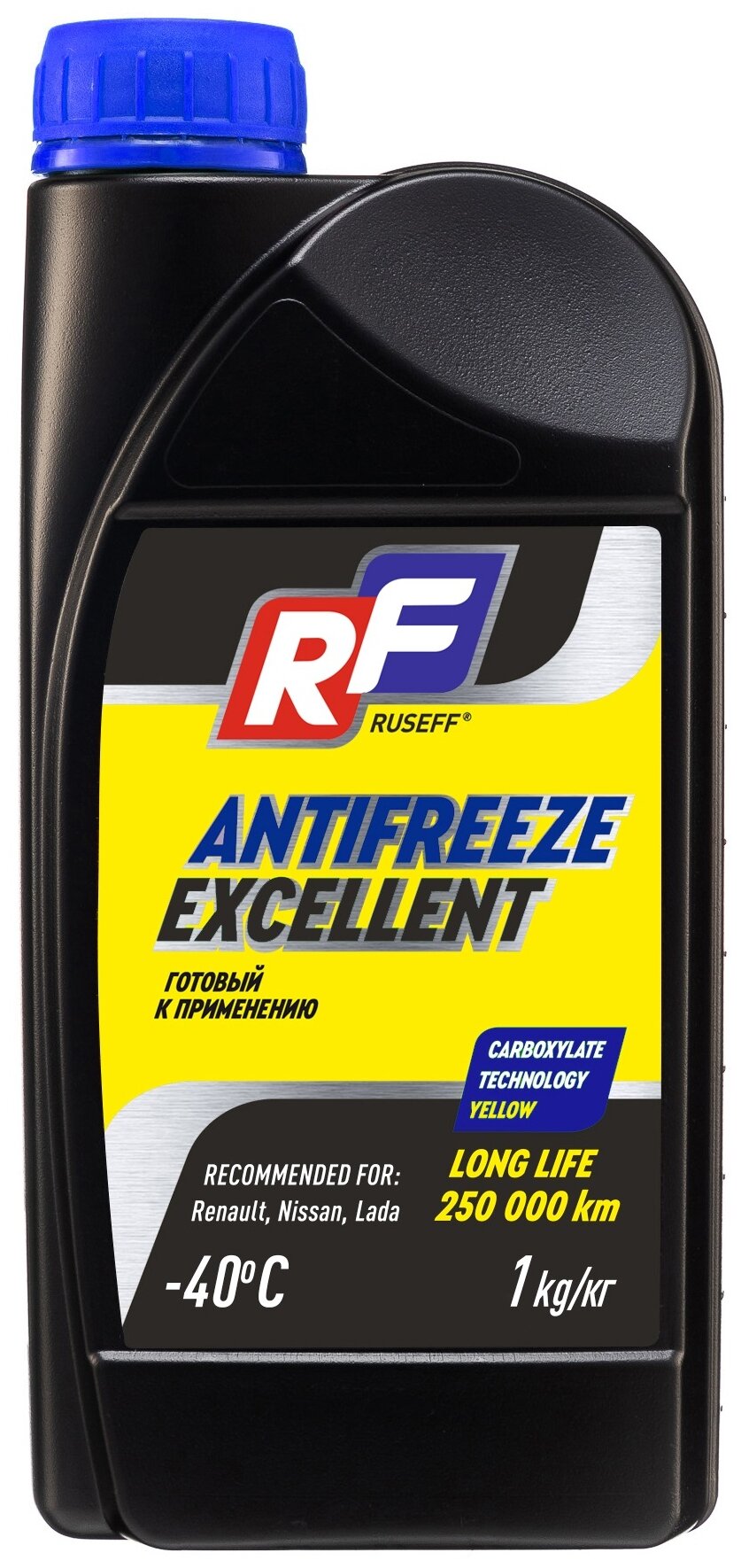 RUSEFF 17371N Антифриз ANTIFREEZE EXCELLENT OAT 1кг 17371N