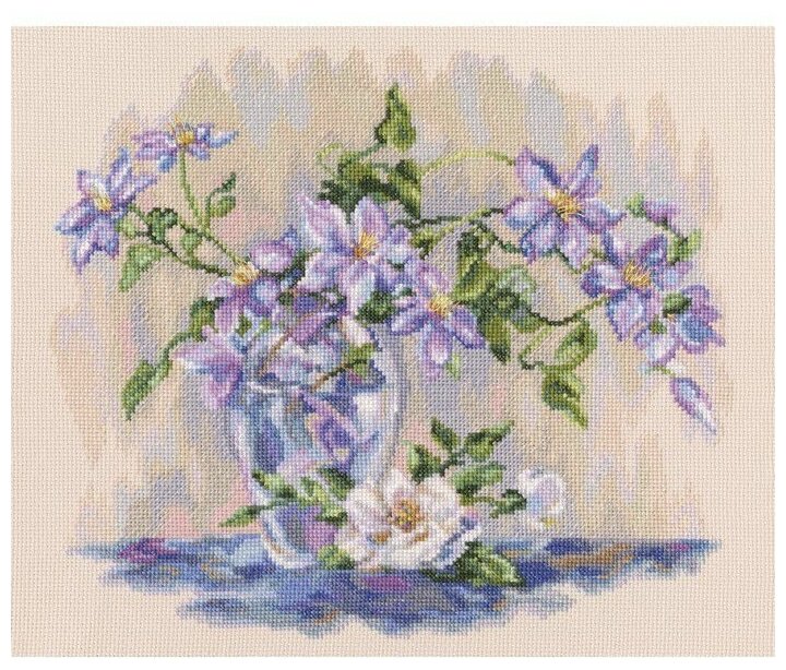 M550 - Сиреневые клематисы / Purple clematis