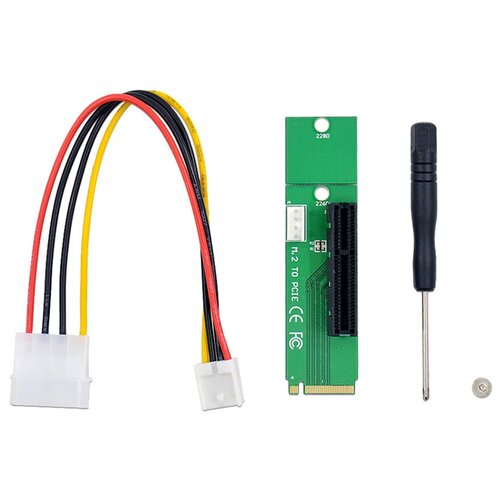 Переходник адаптер NGFF M2 M.2 to PCI-E 4x под райзера BTC