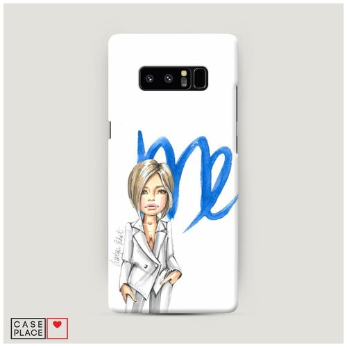 фото Чехол пластиковый samsung galaxy note 8 дева образ case place