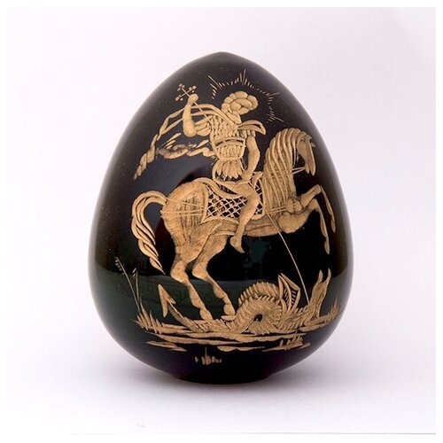 Пасхальное яйцо Георгий Победоносец 9 см