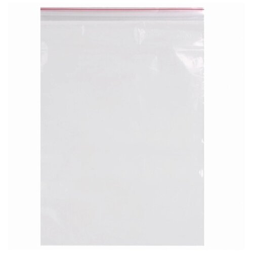 Пакет с замком Zip-Lock (Зип лок), плотность 35 мкм, размер 18х25 см , 300 шт.