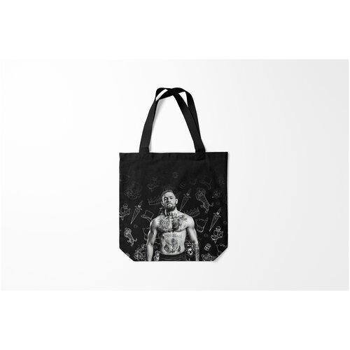 фото Сумка-шоппер / 40х40 см / боевые искусства / конор макгрегор conor mcgregor. burnettie