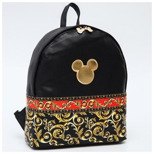 Рюкзак Disney, красный, золотой