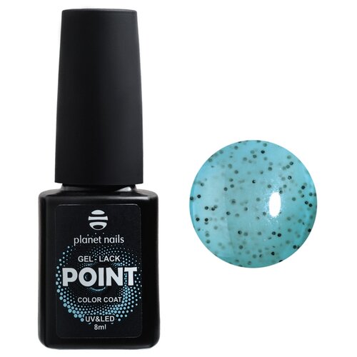 Planet nails гель-лак для ногтей Point, 8 мл, 437 базовое покрытие для гель лаков zinger топ cashemere vilvet top coat