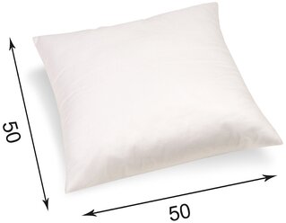 Подушка внутренняя декоративная спанбонд размер 50*50 см